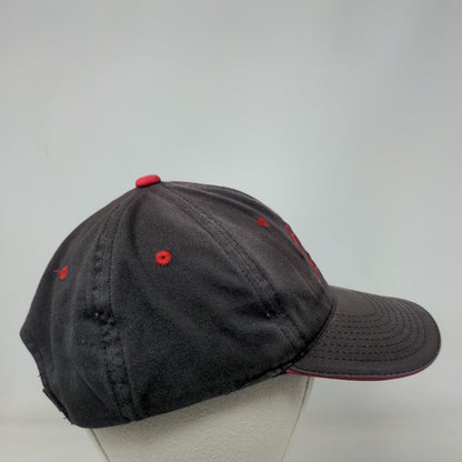 Sushi With Gusto Strapback Hat Black OSFM Embroidered Outdoor Cap