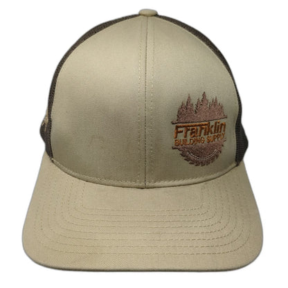 Pacific Headwear Trucker Hat Brown One Size Franklin Building Supply 208 Idaho