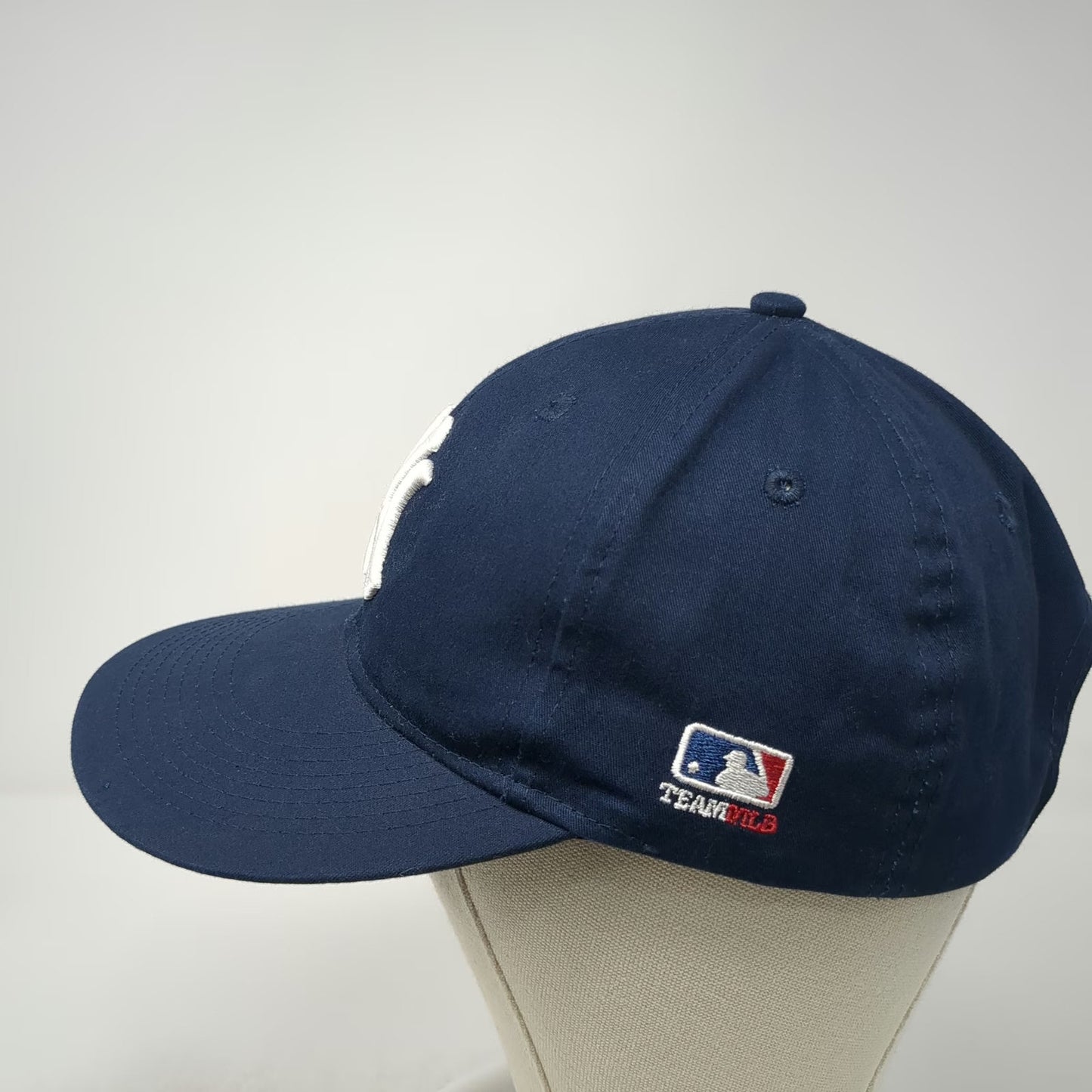 New York Yankees MLB OC Sports Baseball Cap Blue One Size Strapback NY Logo