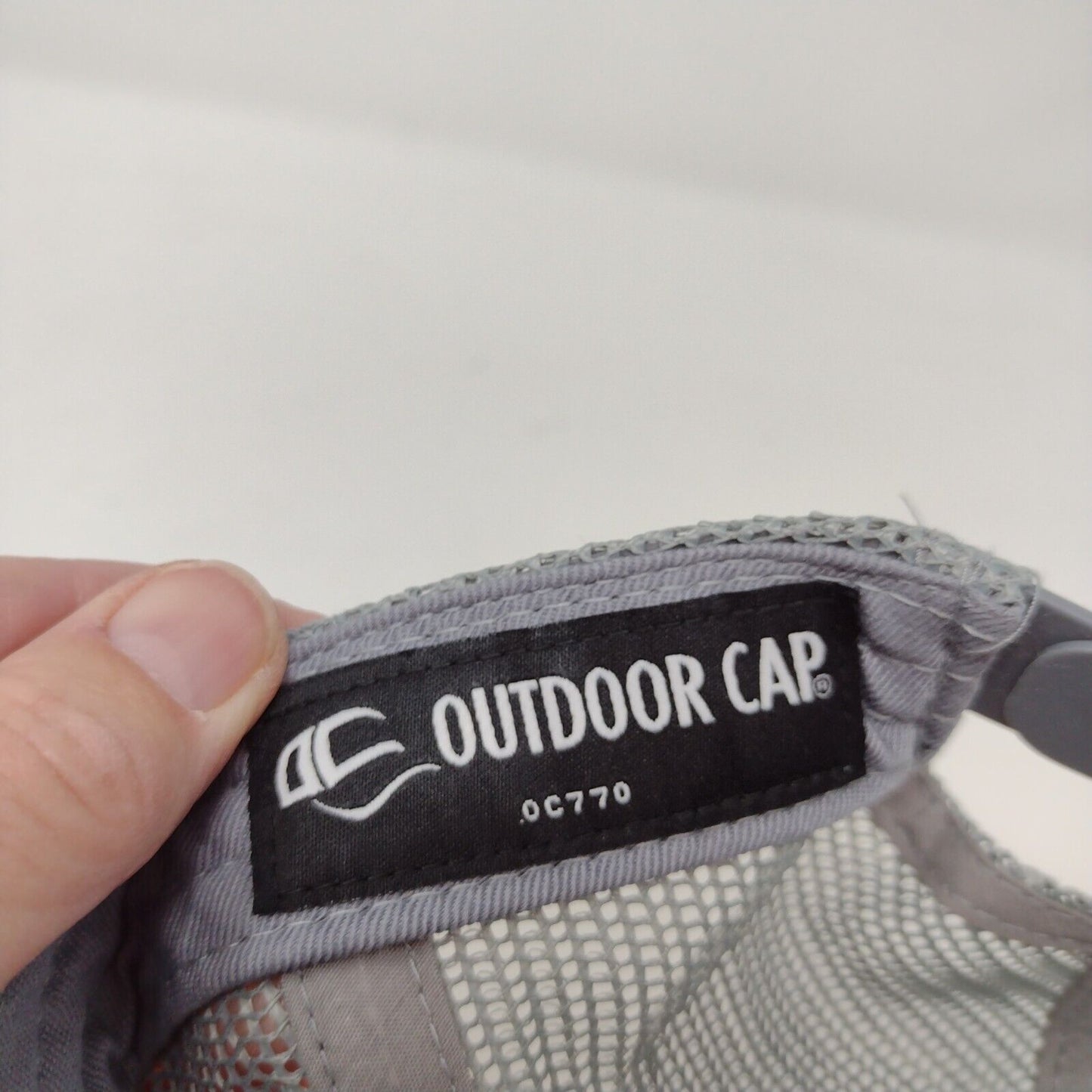 Team Southern Idaho Snapback Trucker Hat Gray OSFA Mesh Back Embroidered