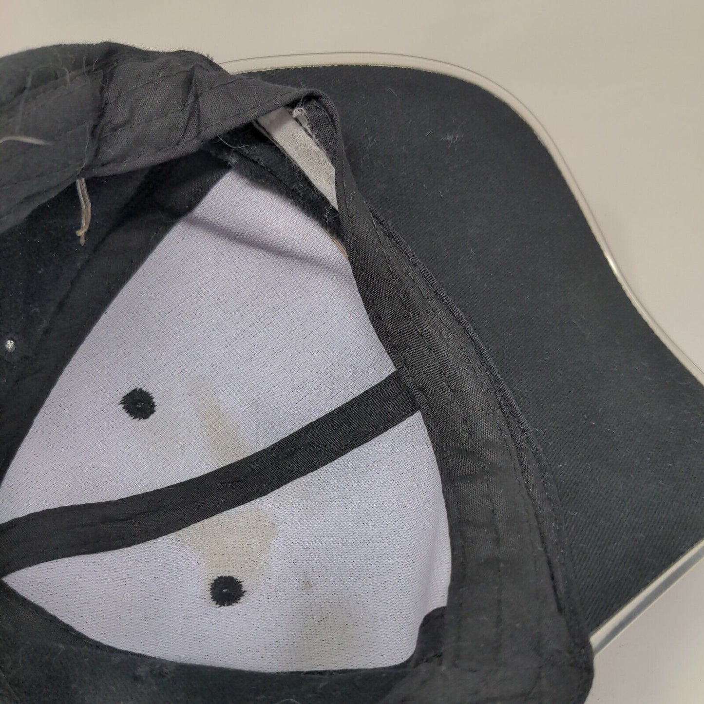 Snap-On 100 Since 1920 Strapback Hat Black One Size Adjustable 6 Panel