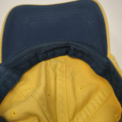 Fudpucker Volleyball Slideback Hat Yellow One Size Adjustable KC Caps