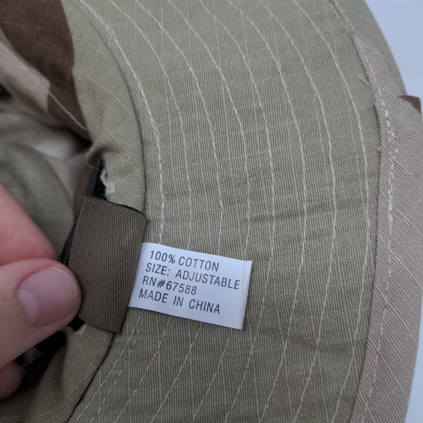 Whitewater Outdoors Boonie Hat Camo Adjustable Chin Strap Vent Holes