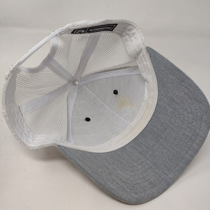 Spuds Leather Patch Snapback Trucker Hat Multi One Size Mesh Back