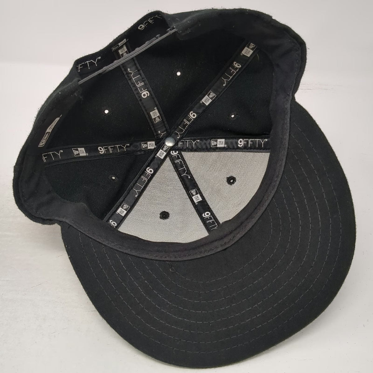 New Era X Games Black Snapback Hat One Size Flat Brim Structured Globe Logo