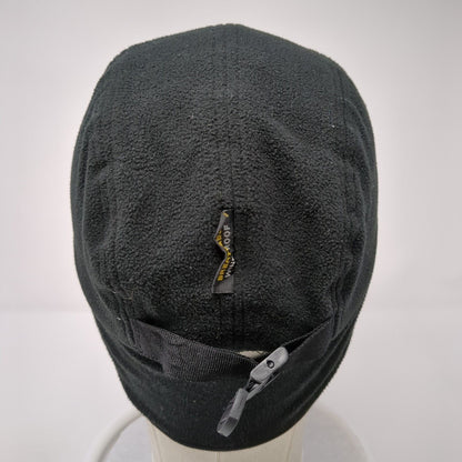 Unbranded Winter Trapper Hat Black One Size Adjustable Ear Flaps Blank Wool
