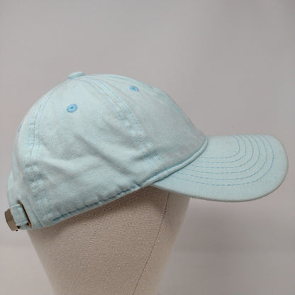 Chok Lids Skideback Hat Blue OSFA Adjustable Vented Holes 6 Panel Blank