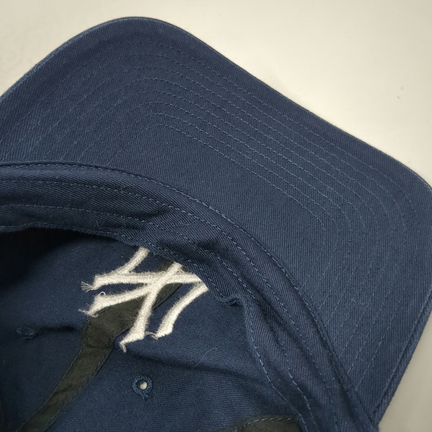 '47 New York Yankees MLB Blue OSFM Baseball Cap Adjustable Strap Clean Up Logo
