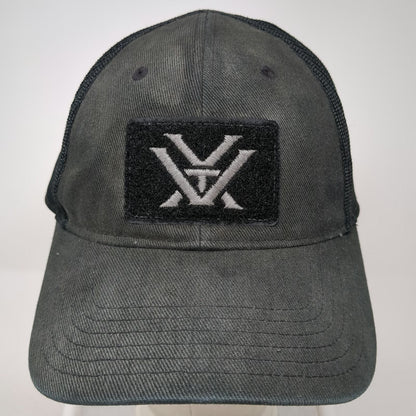 Vortex Optics Baseball Cap Black One Size Mesh Back Force of Optics Logo Patch