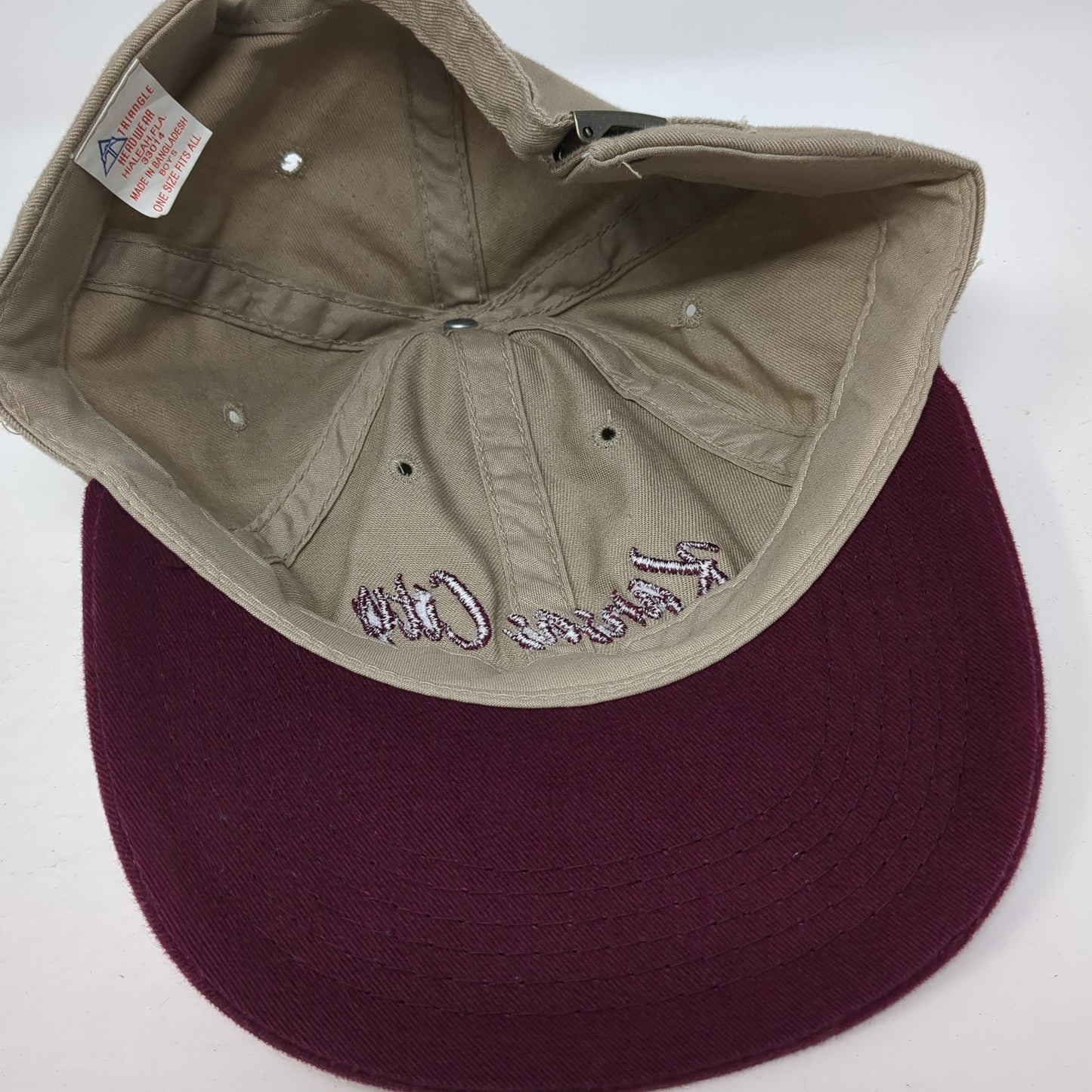 Kansas City Zoo Slideback Baseball Cap Multicolor One Size Adjustable Triangle