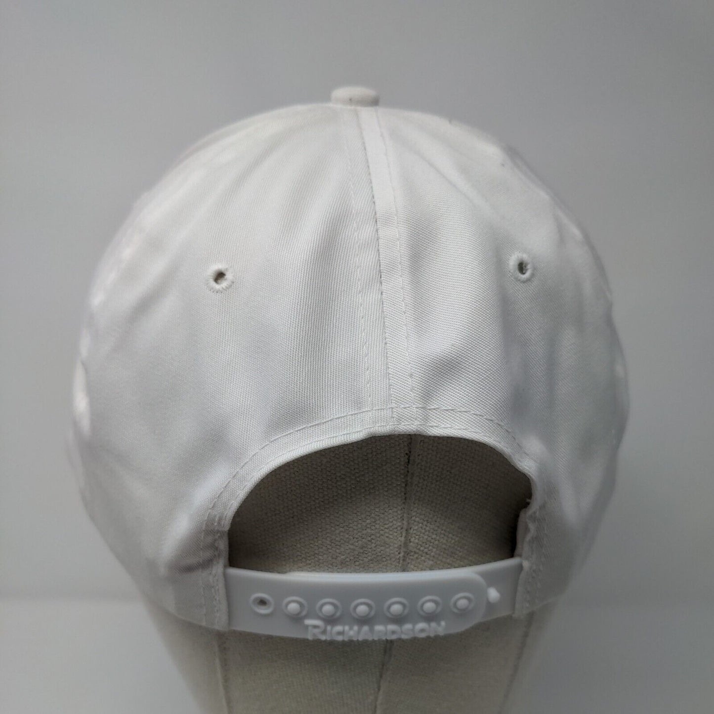 Boise Cascade BCI Snapback Hat White Large Embroidered Richardson