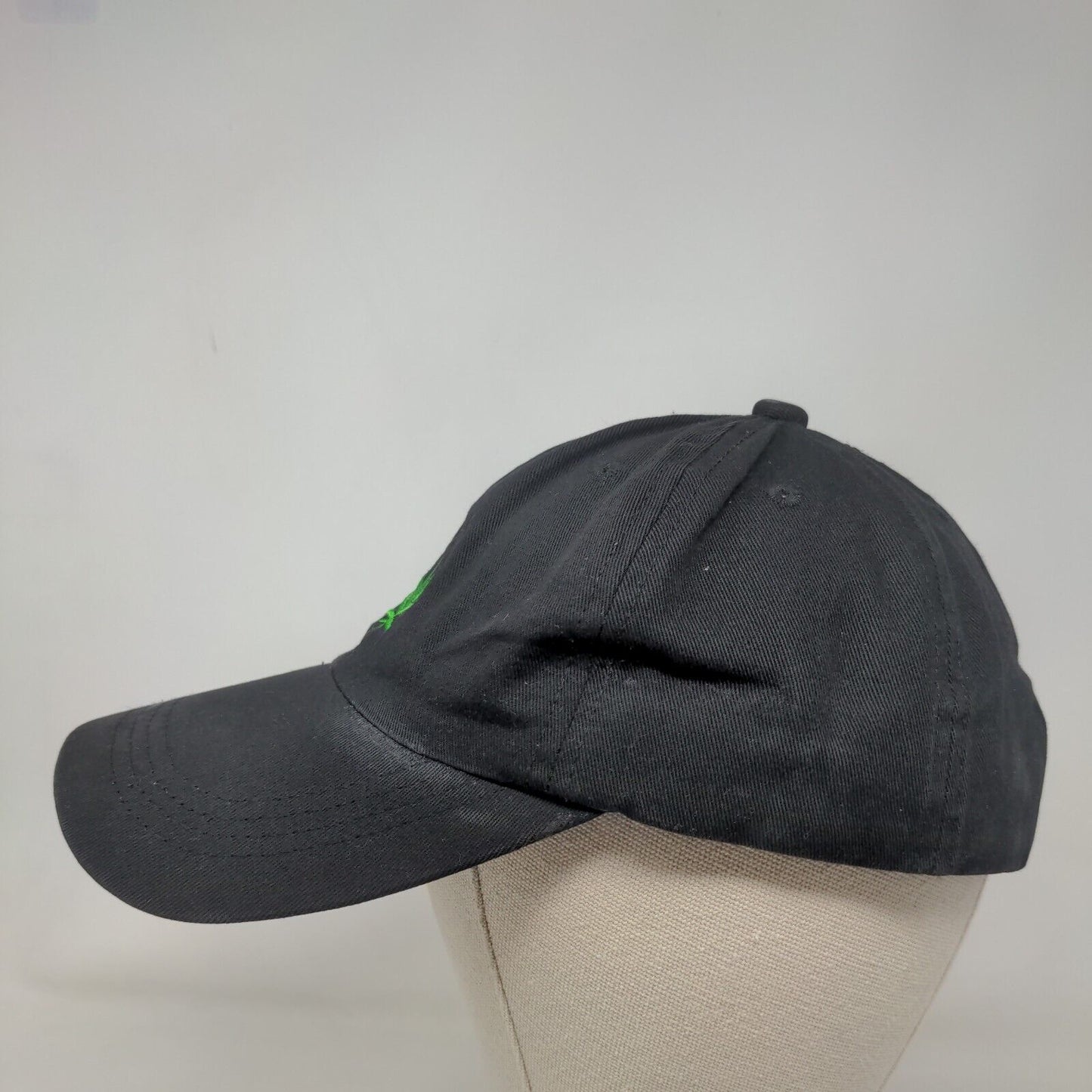 Marijuana Slideback Hat Black One Size Adjustable Embroidered Rue21 etc!
