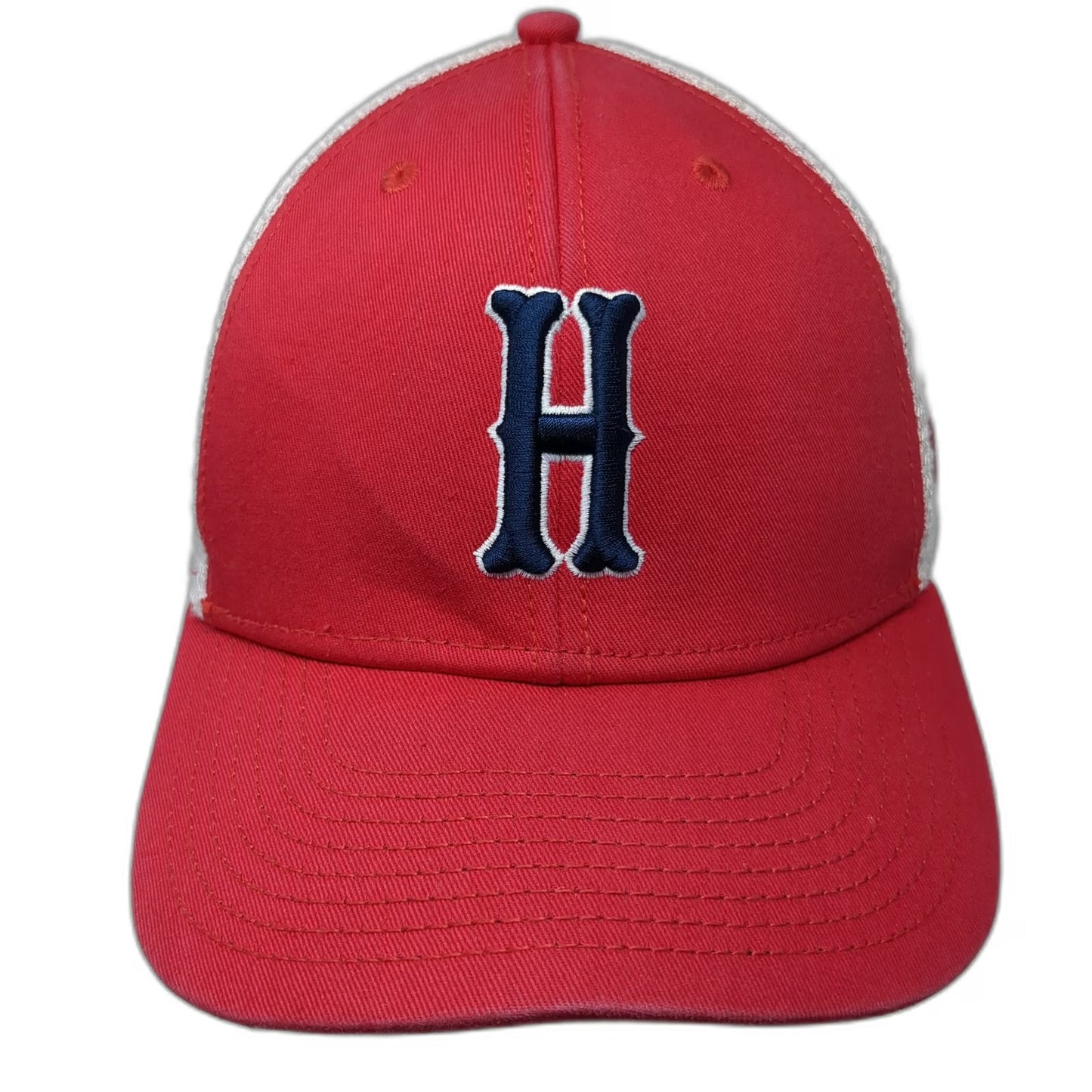 Under Armour Trucker Hat Red White Blue One Size Mesh Snapback Low Profile H