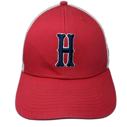 Under Armour Trucker Hat Red White Blue One Size Mesh Snapback Low Profile H