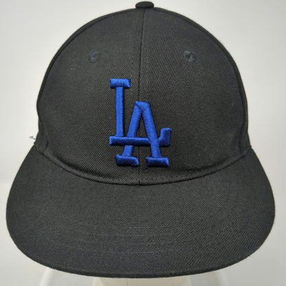 Black Snapback One Size Hat LA Logo Law Enforcement Appreciation Night Blue Brim