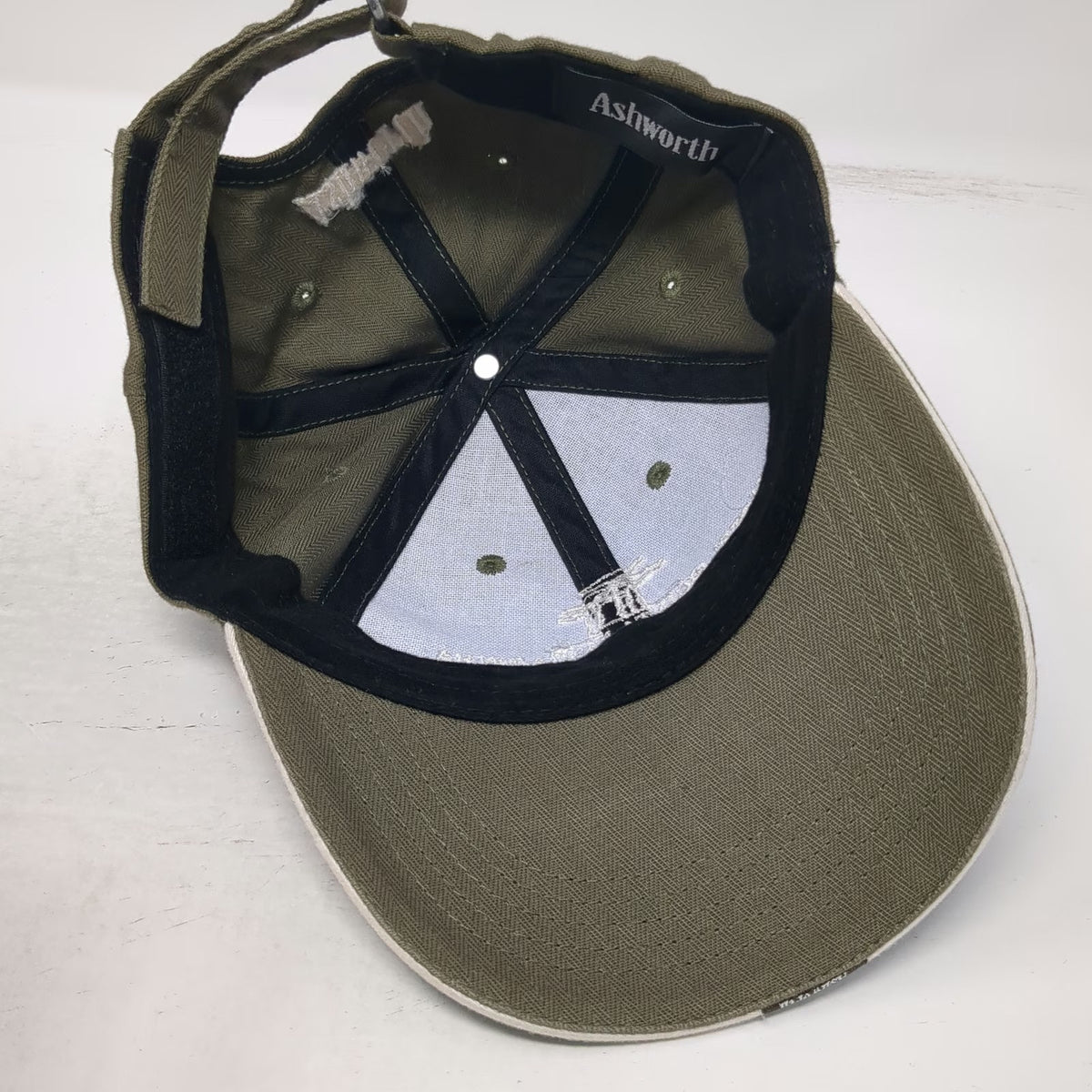 Ashworth Hotel Quinta Da Marinha Golf Resort Hat Green One Size Baseball Cap