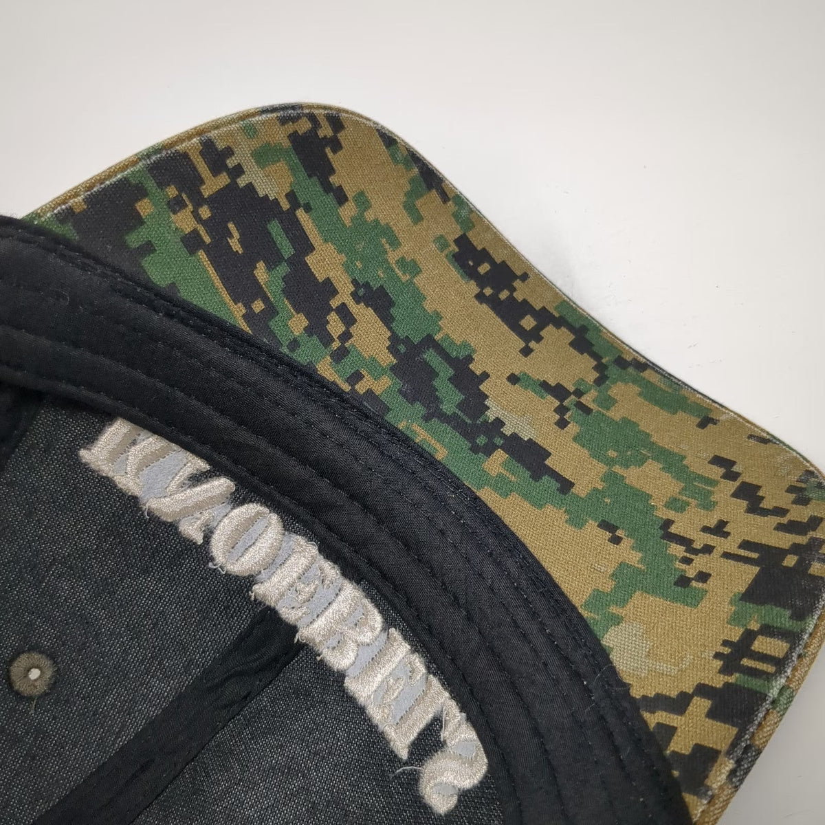 Jacobson Hat Baseball Cap Brown Digital Camo One Size Knoebels Strapback Hat