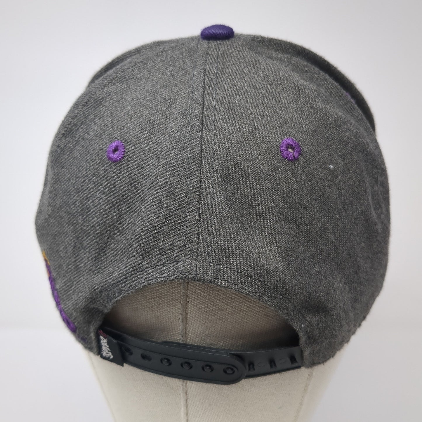 Spyro Purple Dragon Snapback Hat Gray One Size Adjustable Numskull