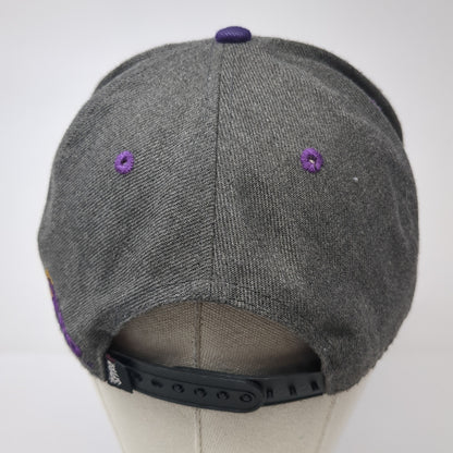 Spyro Purple Dragon Snapback Hat Gray One Size Adjustable Numskull