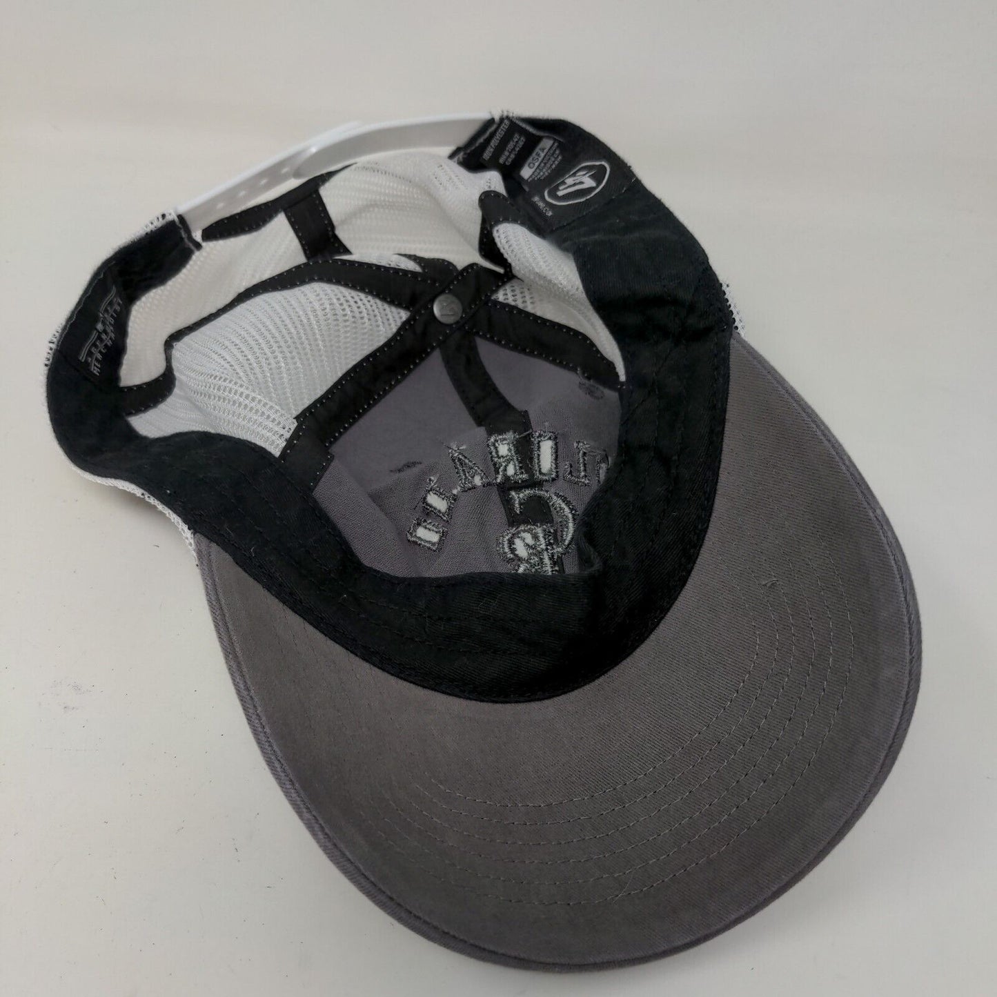 '47 Brand Men's Snapback Mesh Back Hat Gray White OSFA Colorado Rockies