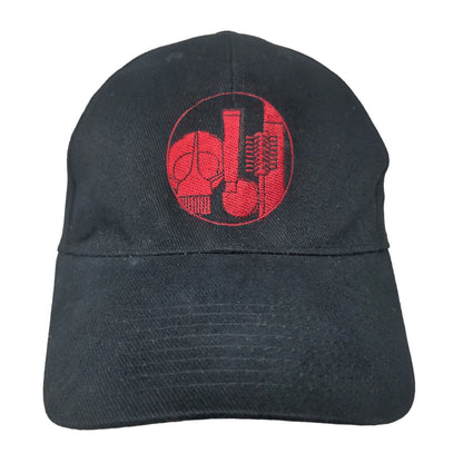 Matrix Proudly Professional Strapback Hat Black One Size Adjustable Toppers