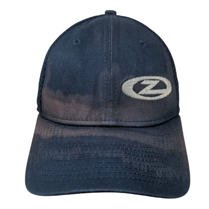 New Era Fitted Hat Blue S/M Breathable Mesh Embroidered 39Thirty Polyester