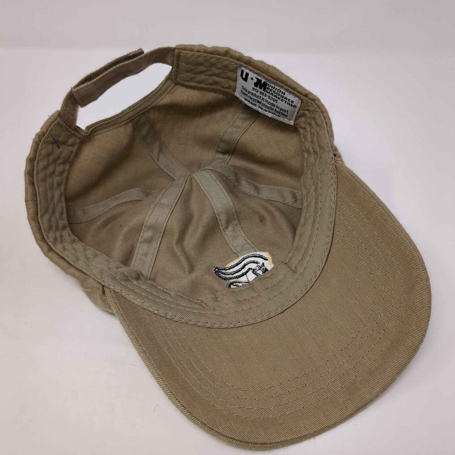 Panera Bread Strapback Hat Brown One Size Adjustable Embroidered 6 Panel