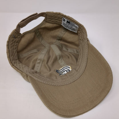 Panera Bread Strapback Hat Brown One Size Adjustable Embroidered 6 Panel