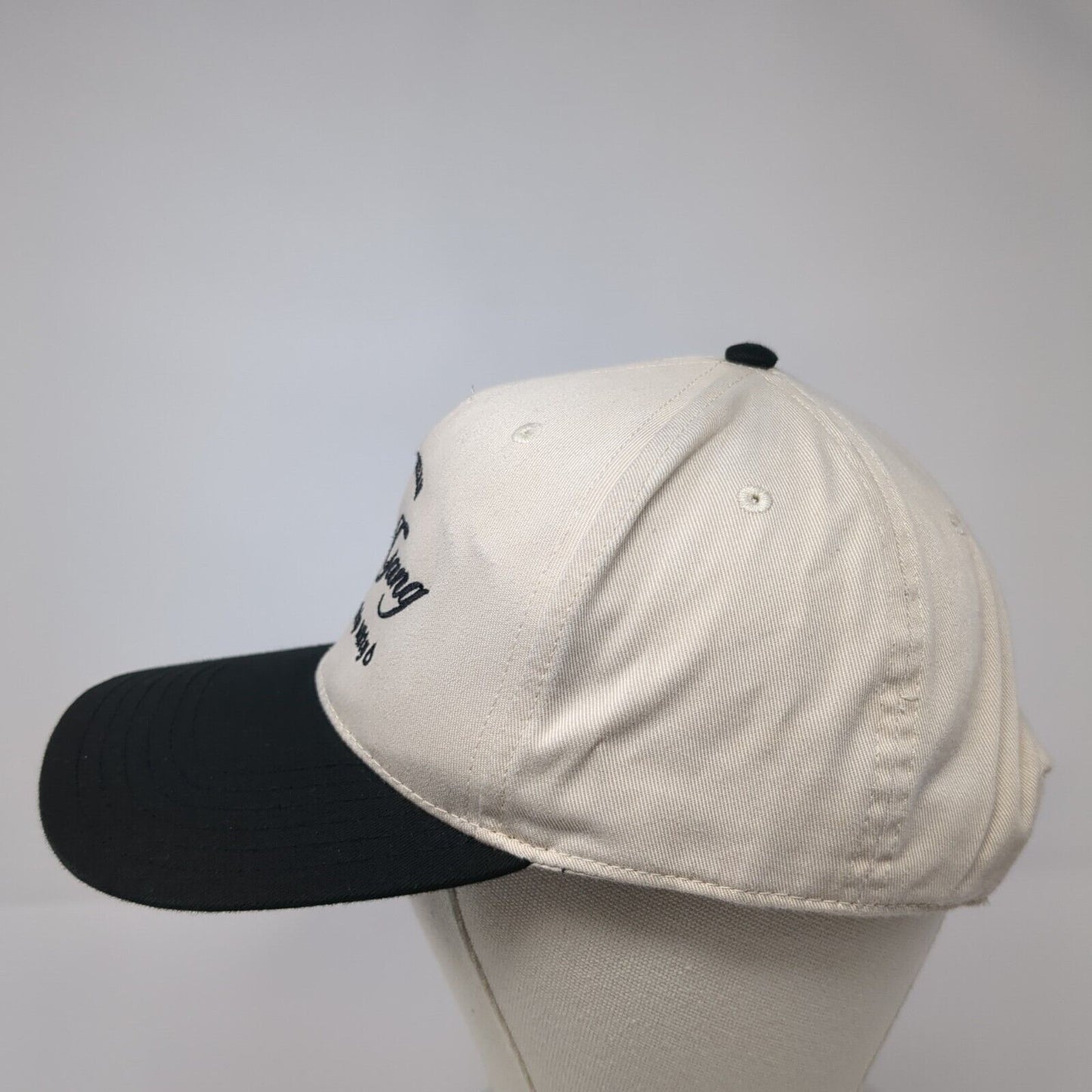 Bug Gang Snapback Hat Tan One Size Embroidered Colorblock Otto