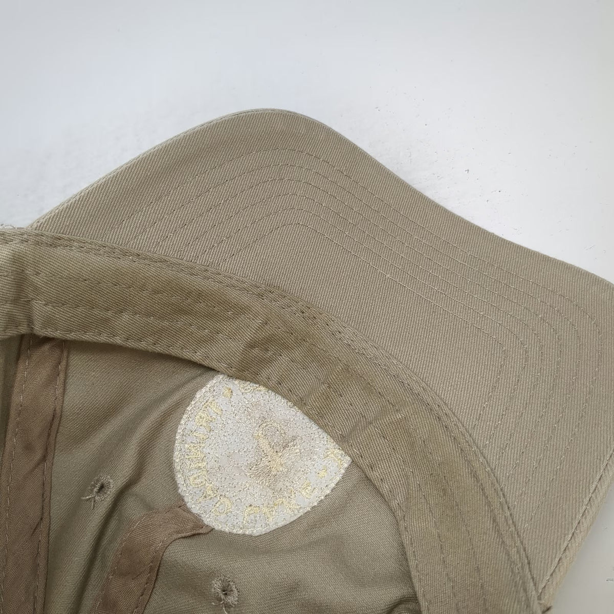 Ouray Baseball Cap Beige One Size Trinidad Lake State Park Fishing Fly Hat