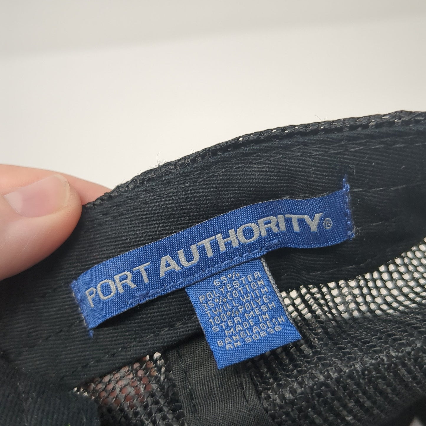 CarShield Snapback Trucker Hat Gray One Size Mesh Back Port Authority