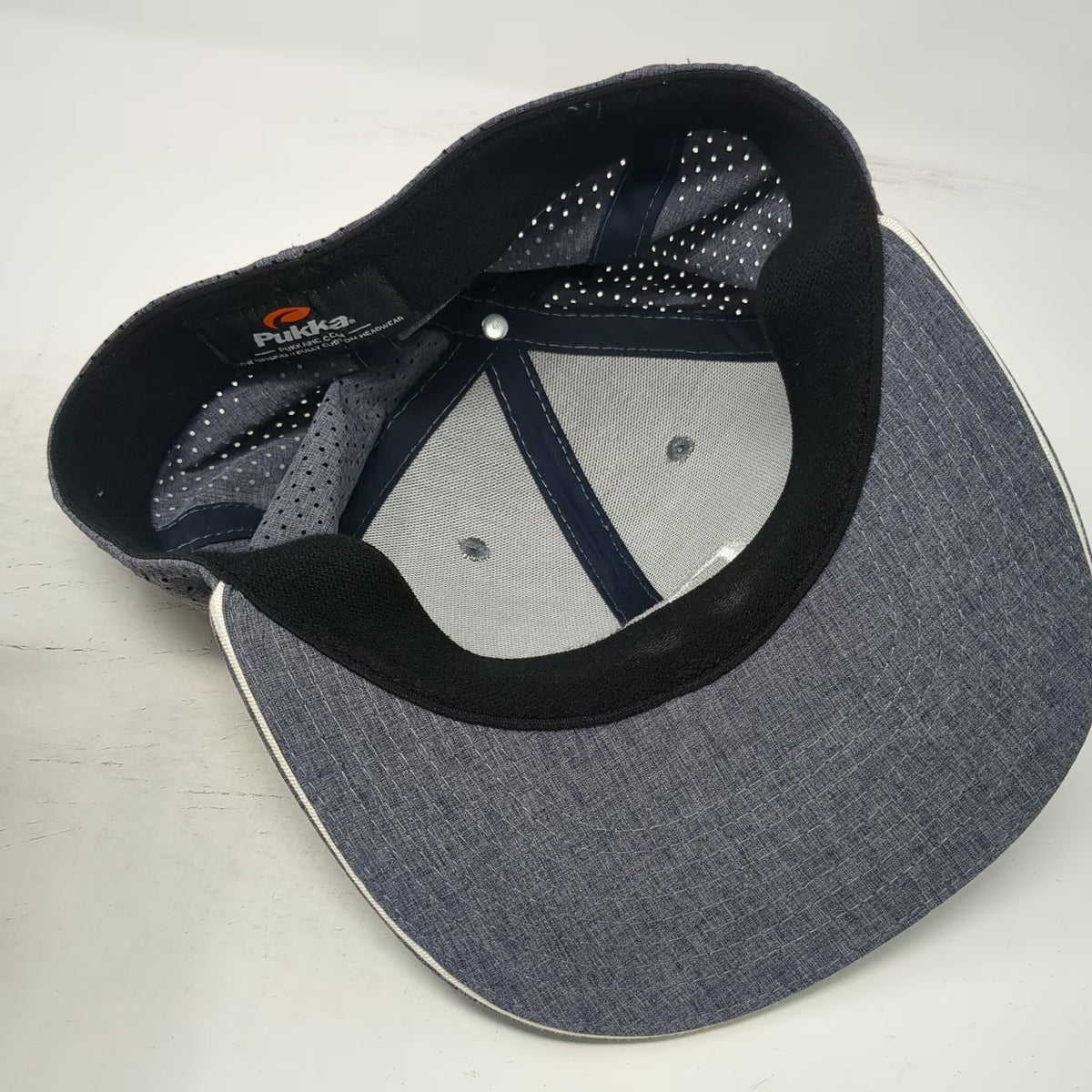 Pukka Baseball Cap Gray One Size Jug Mountain Ranch McCall Idaho Performance Hat