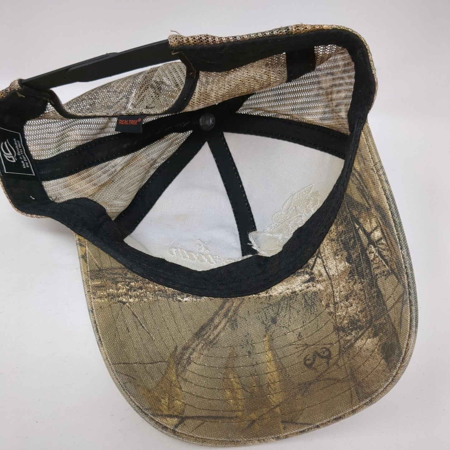 American Metals Snapback Trucker Hat Camouflage One Size Mesh Back Outdoor Cap