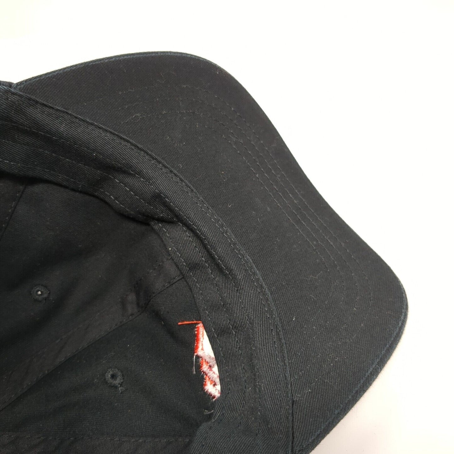 MSI Logo Slideback Hat Black OSFA Adjustable The Classics Yupoong