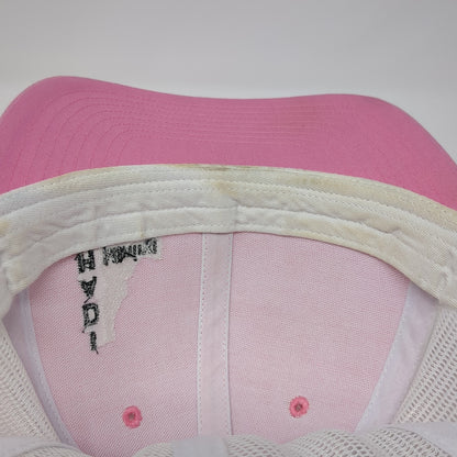 Idaho Mining Apparel Trucker Hat Pink One Size Adjustable Mesh Back Richardson
