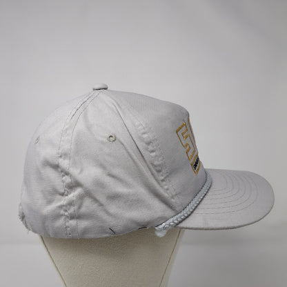 SCI Simplot Construction Inc. Snapback Rope Hat Gray OSFA Embroidered