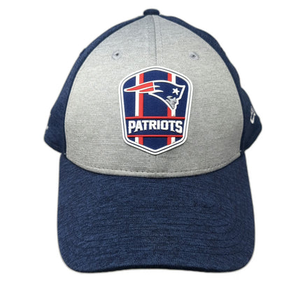 New England Patriots NFL New Era Cap Hat Blue XL 39THIRTY Stretch Fit Logo Patch