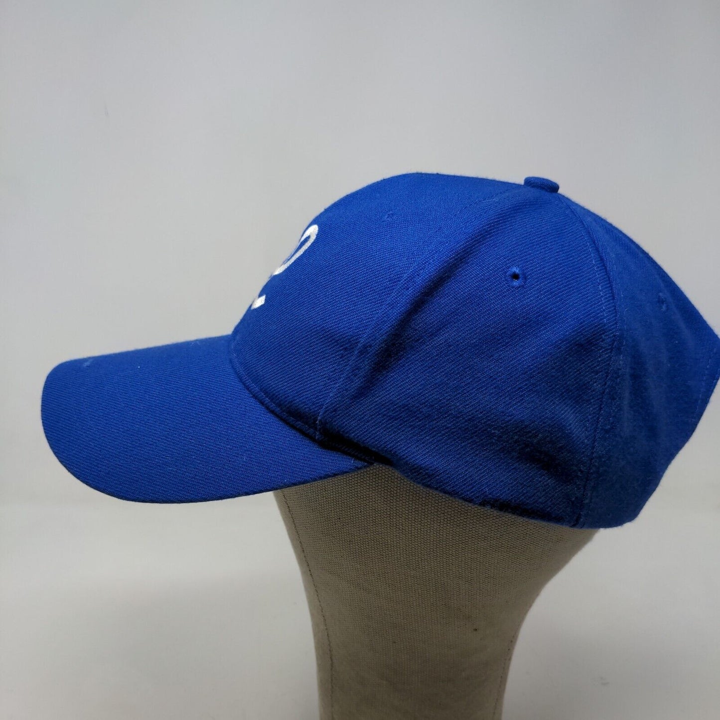 San Sun Men's Snapback Hat Blue Size OSFA Embroidered L Logo