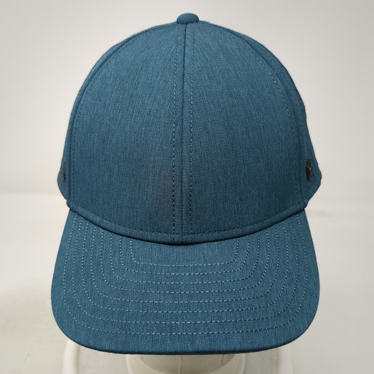 Melin A-Game Hydro Trucker Hat Blue One Size Perforated Performance Snapback