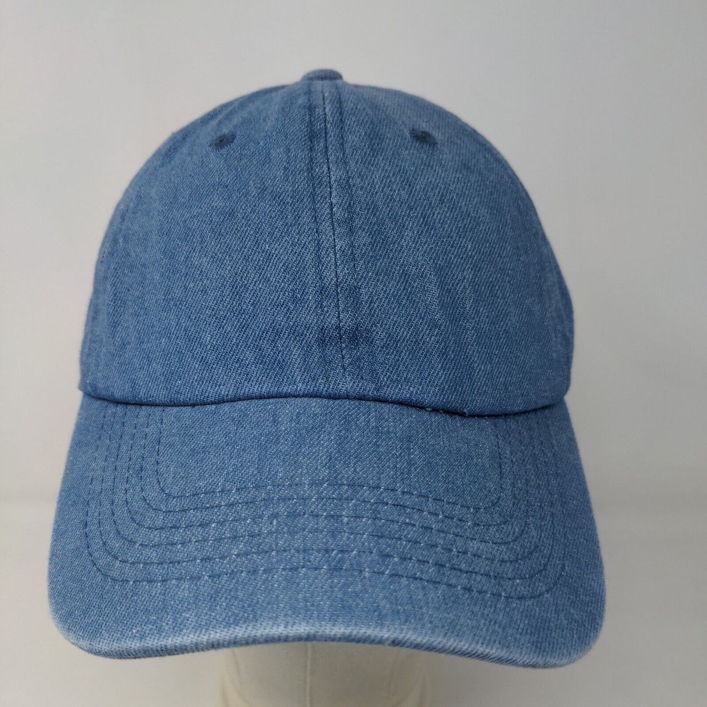 K&B Trading Corp Men's Slideback Hat Blue Size OSFA Blank Cotton