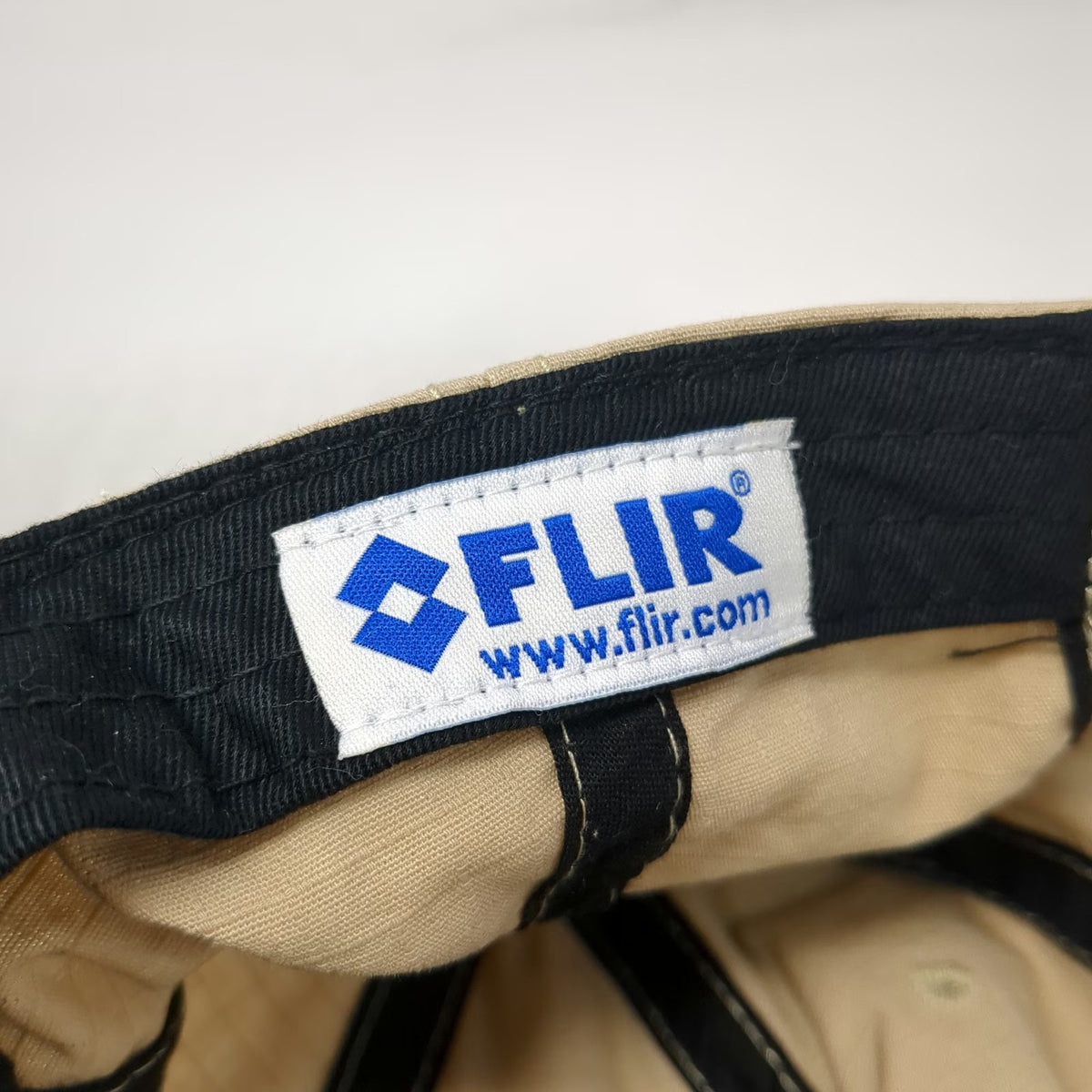 FLIR Baseball Cap Beige One Size Cotton Slideback Adjustable Hat