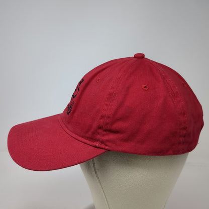 Port & Company Red Baseball Cap One Size Title Winner Embroidered Cotton Hat