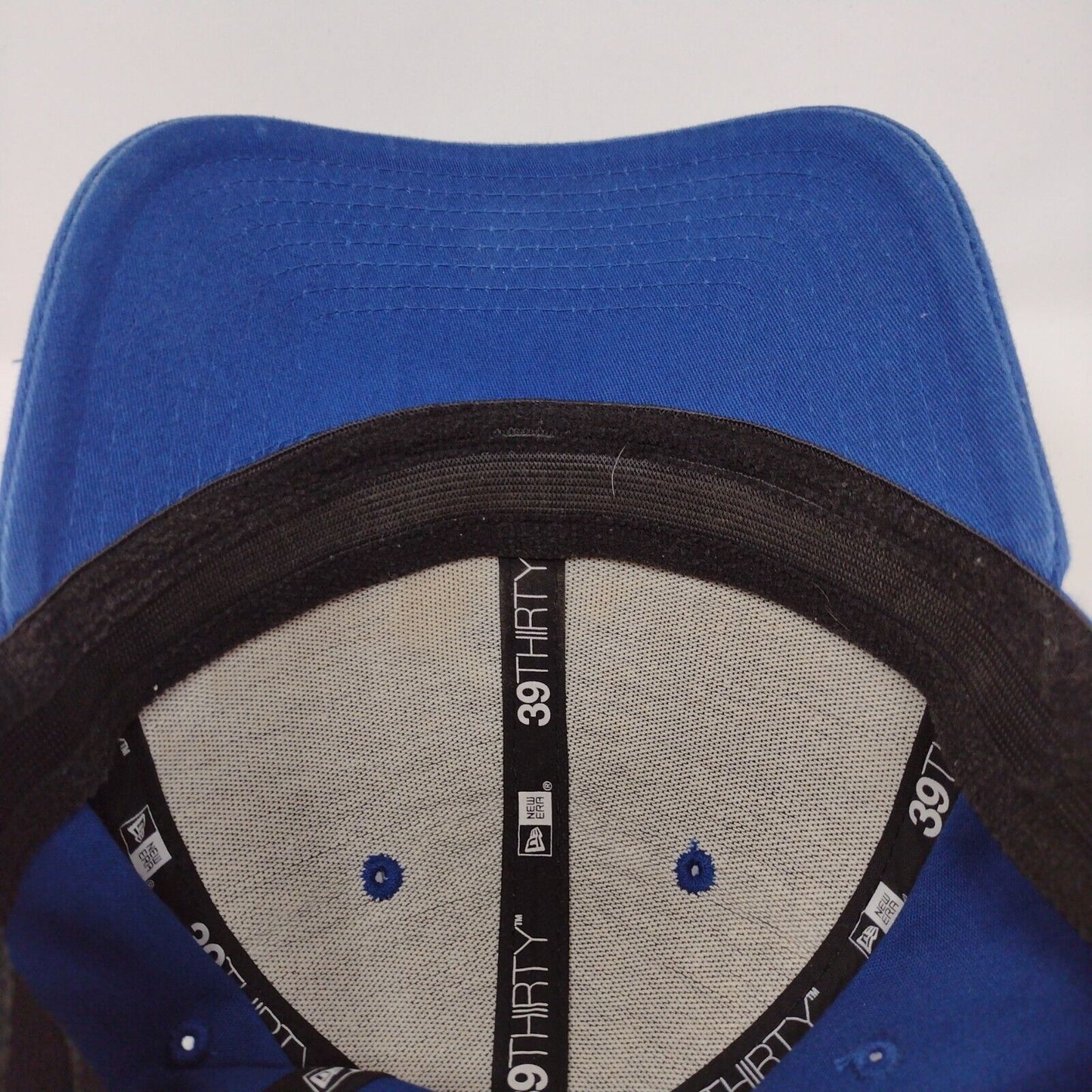Quiksilver Fitted Hat Blue OSFM Embroidered Vented Holes 39Thirty New Era