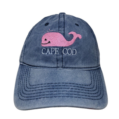 Unbranded Women's Slideback Hat Blue Adjustable Embroidered Cape Cod Logo