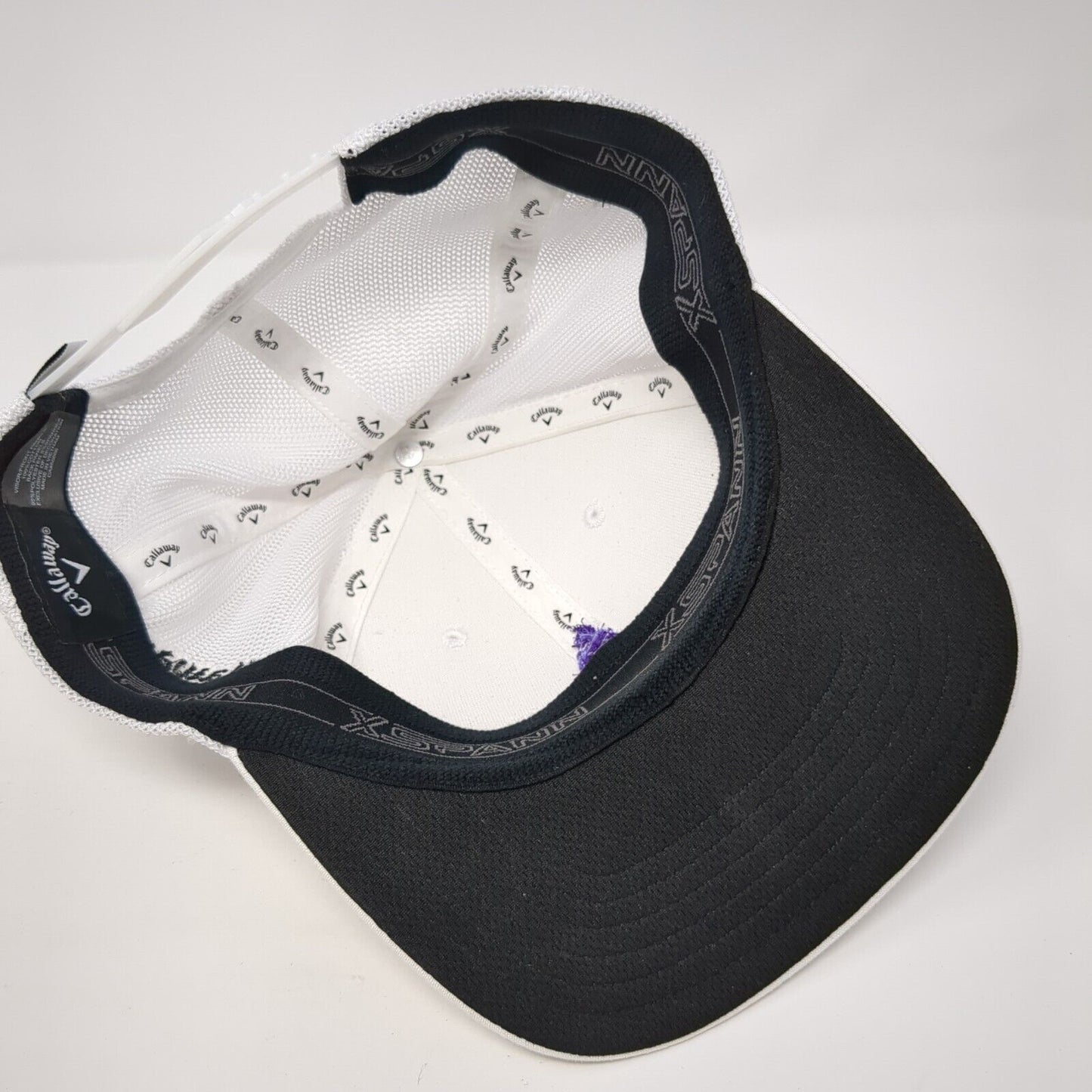 Callaway Team Hocknull 2022 WMPO Snapback Trucker Hat White OS Mesh Back XSpann