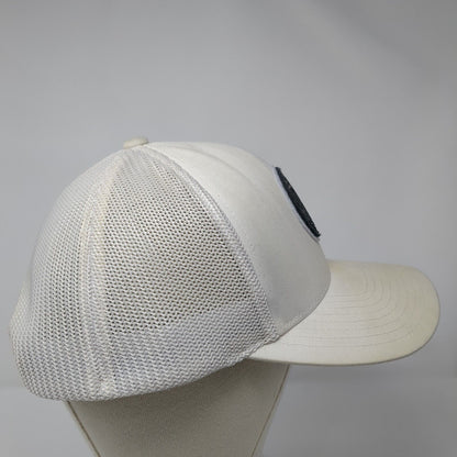 Spurwing Idaho Snapback Trucker Hat White One Size 110 Flexfit Mesh Back Yupoong