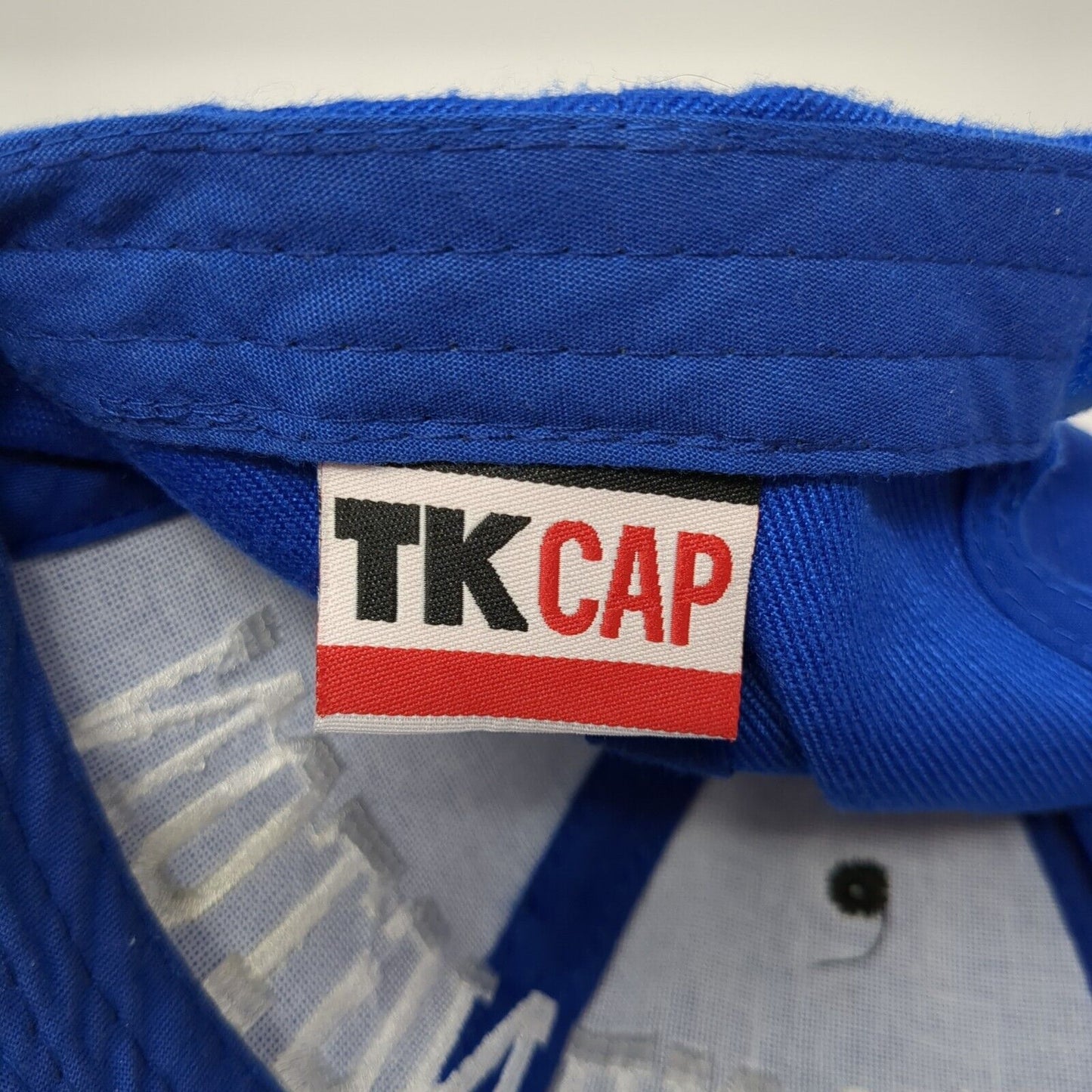 Washington Strapback Hat Blue One Size Adjustable Embroidered 6 Panel