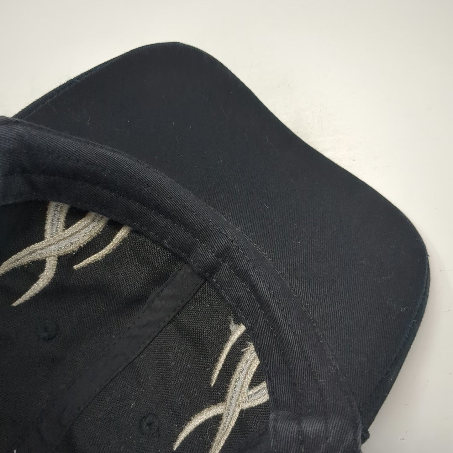 Yeezy GAP Baseball Cap Black One Size Flame Balenciaga Strapback Italy Hat