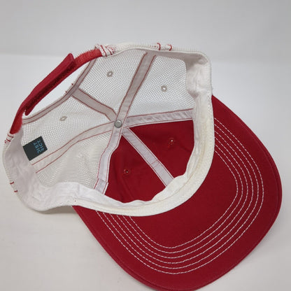 Big City Coffee & Cafe Strapback Trucker Hat Red One Size District