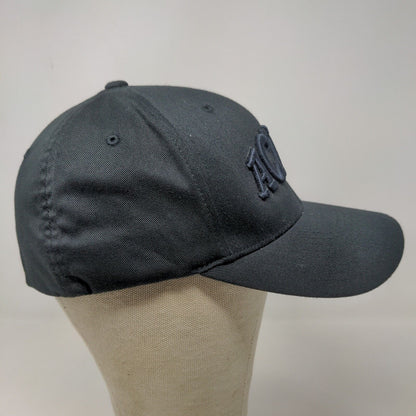 Flexfit Men's Fitted Hat Black Size L-XL Embroidered Acana Logo Maple Leaf